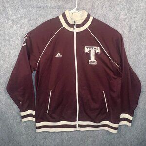 Texas A&M Aggies Adidas 1939 National Champions Edition Block T Size 2XL Jacket